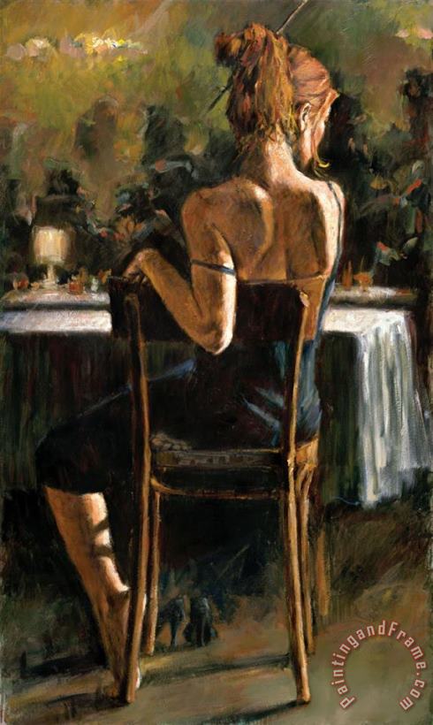 Fabian Perez Cynzia at Las Brujas II Art Print Fabian Perez Cynzia at Las Brujas II Art Print