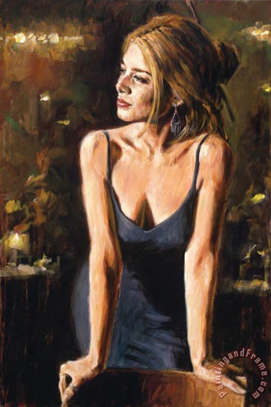 Cynzia II painting - Fabian Perez Cynzia II Art Print