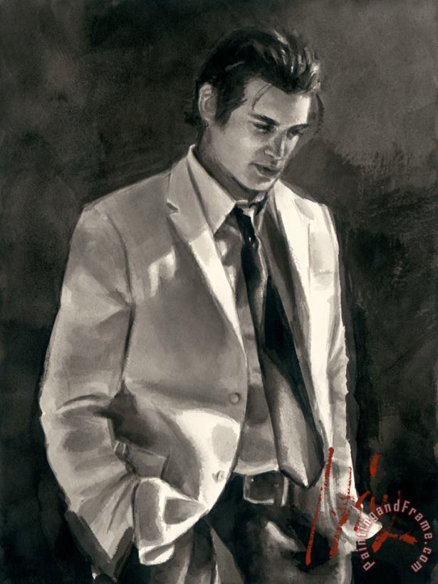 Fabian Perez Marcus at Las Brujas Art Print Fabian Perez Marcus at Las Brujas Art Print