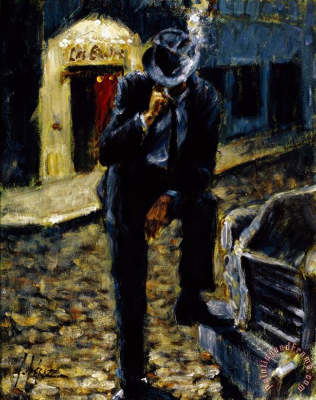 Outside Las Brujas painting - Fabian Perez Outside Las Brujas Art Print Outside Las Brujas painting - Fabian Perez Outside Las Brujas Art Print