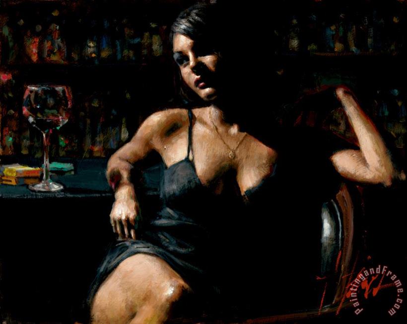 Saba at Las Brujas III painting - Fabian Perez Saba at Las Brujas III Art Print