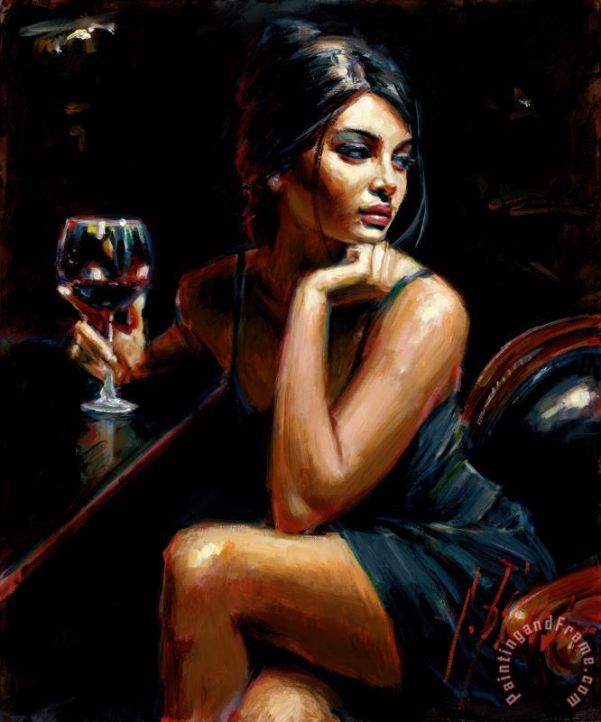 Saba at Las Brujas IV with Red Wine painting - Fabian Perez Saba at Las Brujas IV with Red Wine Art Print Saba at Las Brujas IV with Red Wine painting - Fabian Perez Saba at Las Brujas IV with Red Wine Art Print