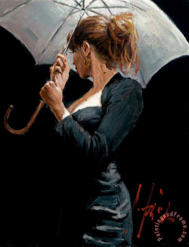 Summer Rain painting - Fabian Perez Summer Rain Art Print Summer Rain painting - Fabian Perez Summer Rain Art Print