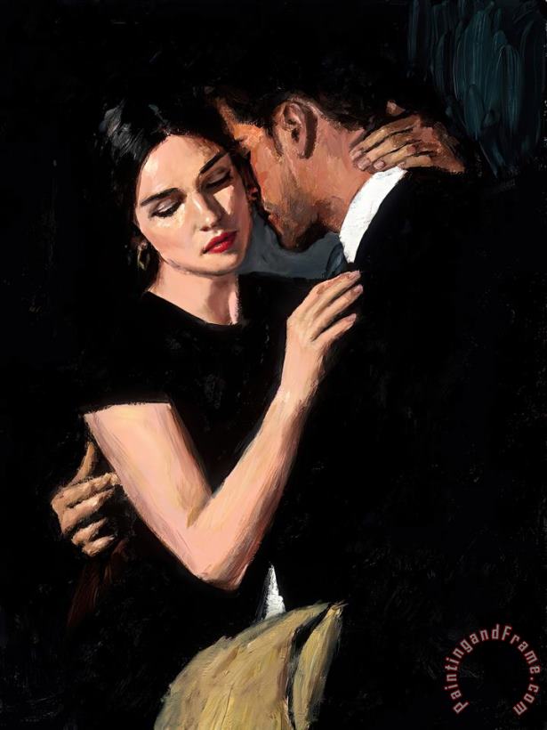 Fabian Perez The Embrace VIII Art Painting