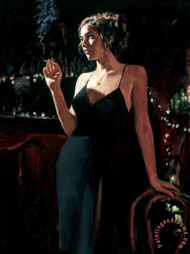 Tiffany at Las Brujas painting - Fabian Perez Tiffany at Las Brujas Art Print Tiffany at Las Brujas painting - Fabian Perez Tiffany at Las Brujas Art Print