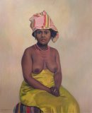 African Woman by Felix Edouard Vallotton