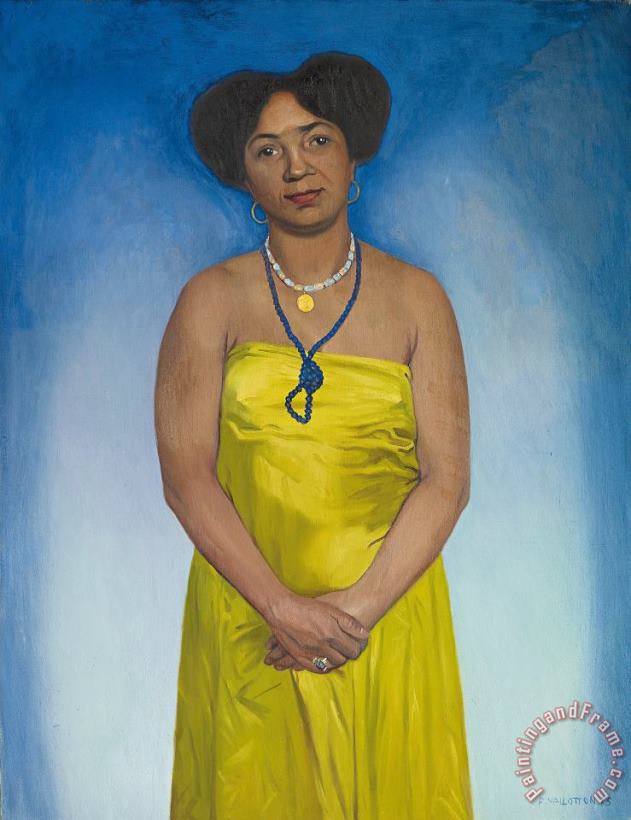 Felix Edouard Vallotton Martiniquaise Art Painting