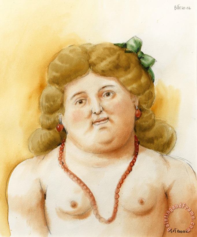 Fernando Botero Untitled, 2002 Art Print