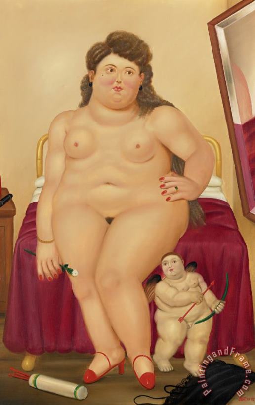 Fernando Botero Venus Art Painting