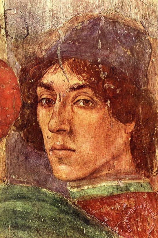 Filippino Lippi Self Portrait Art Painting
