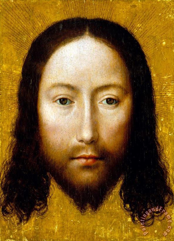 Flemish School The Holy Face Art Painting