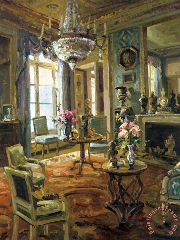 The Drawing Room painting - Foxwell The Drawing Room Art Print