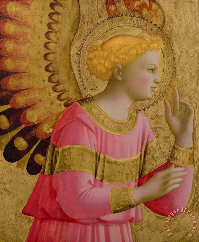 Fra Angelico Annunciatory Angel Art Painting