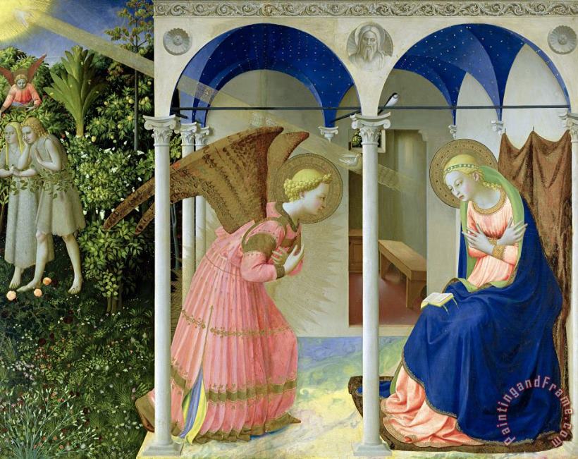 Fra Angelico The Annunciation Art Print