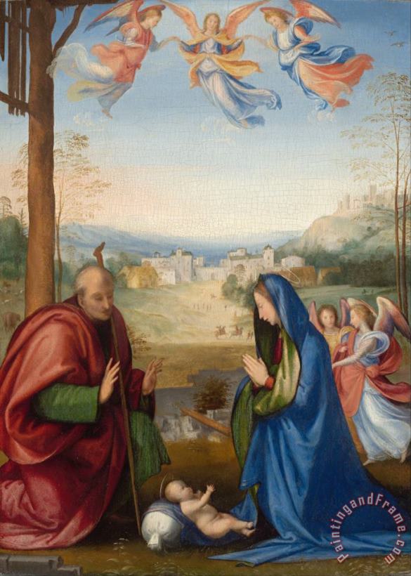 Fra Bartolomeo The Nativity Art Painting