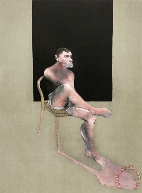 Portrait of John Edwards, 2002 painting - Francis Bacon Portrait of John Edwards, 2002 Art Print