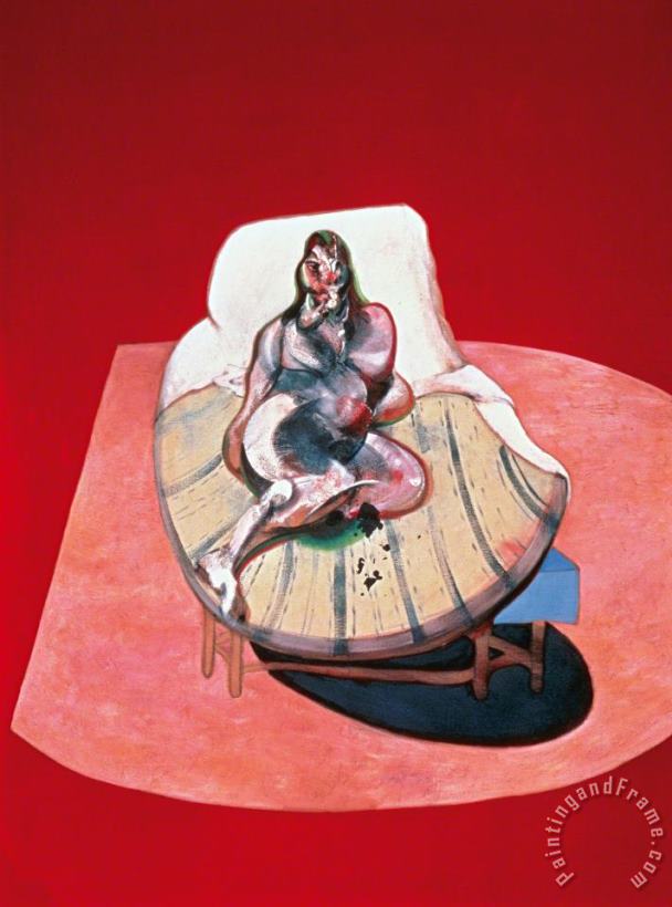 Francis Bacon Study for Portrait of Henrietta Moraes, 1964 Art Print
