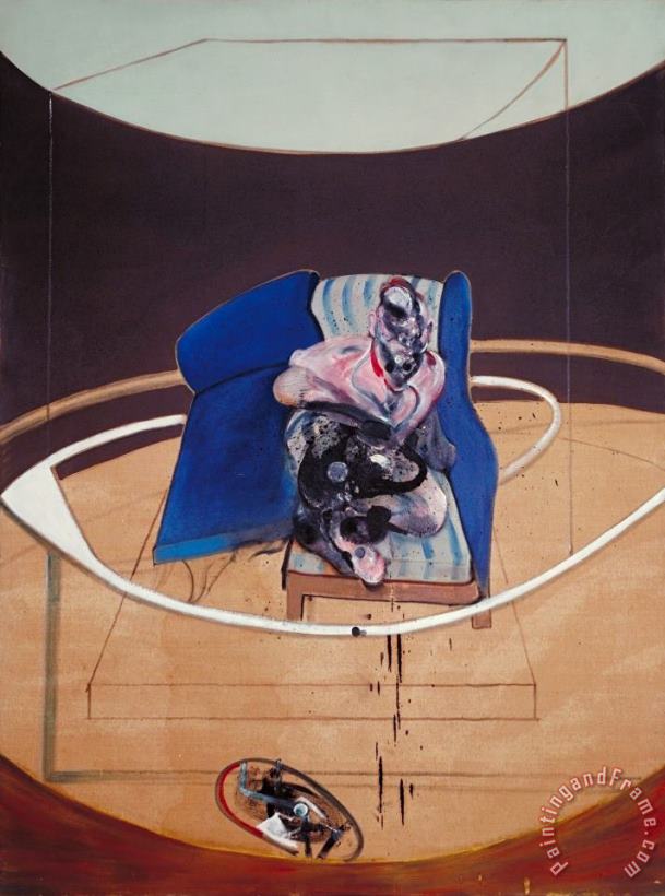Francis Bacon Study for Portrait on Folding Bed, 1963 Art Painting