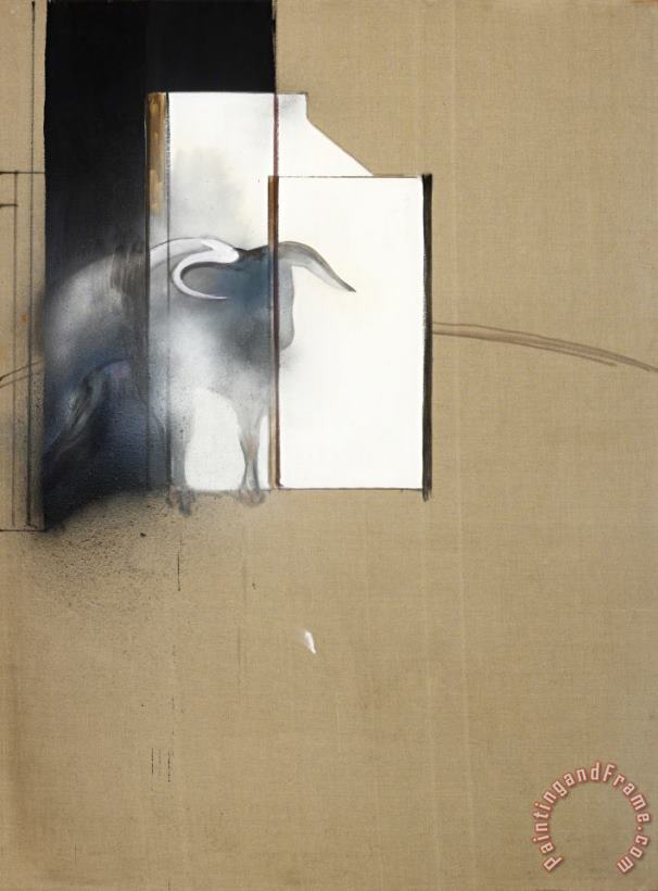 Francis Bacon Study of a Bull, 1991 Art Painting