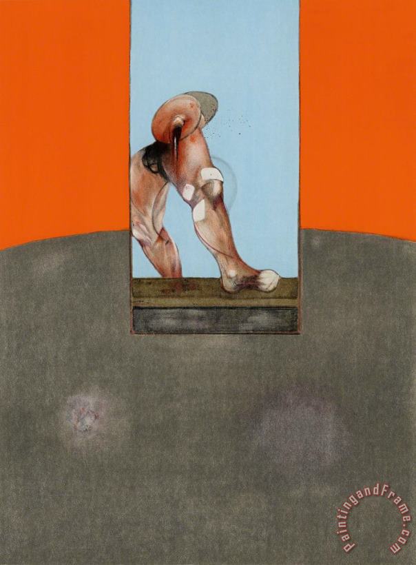 Francis Bacon Triptych (centre Panel), 1987 Art Print