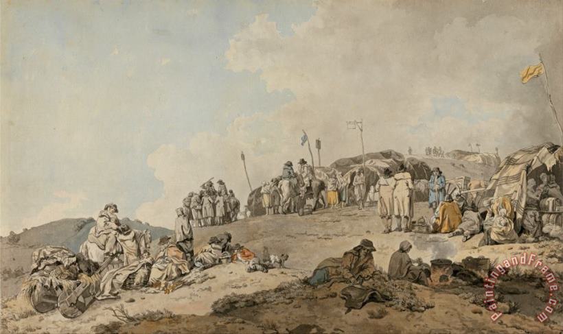 Francis Wheatley Donnybrook Fair, 1782 Art Painting