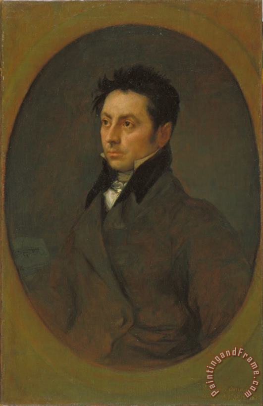 Francisco De Goya Manuel Quijano Art Print