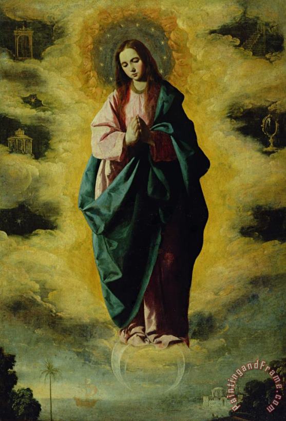 Francisco de Zurbaran The Immaculate Conception Art Painting