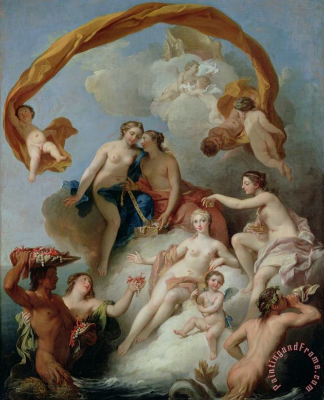 Francois Lemoyne La Toilette de Venus Art Painting