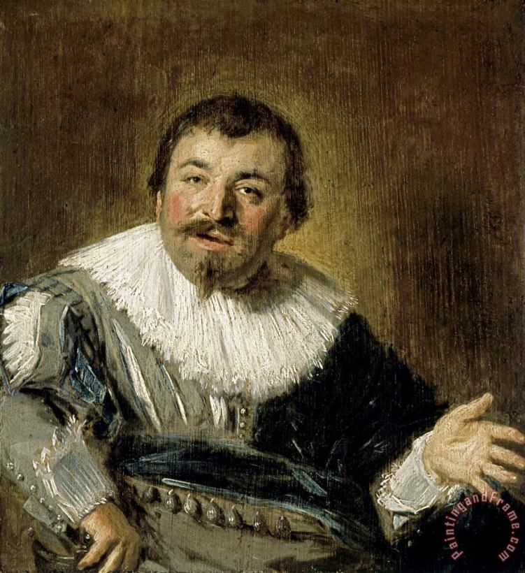 Frans Hals Portrait of Isaac Abrahamsz Massa Art Print