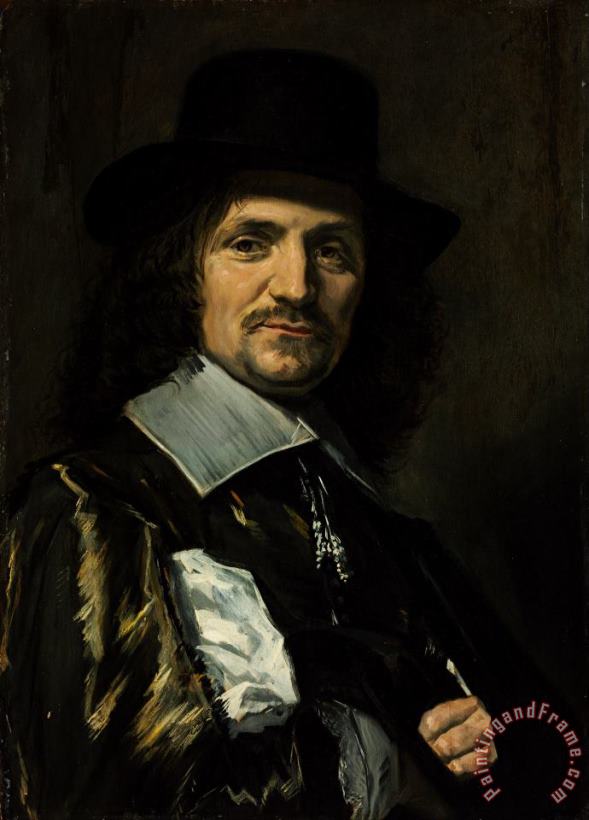 Frans Hals Portrait of Painter Jan Asselyn ( ) Art Painting