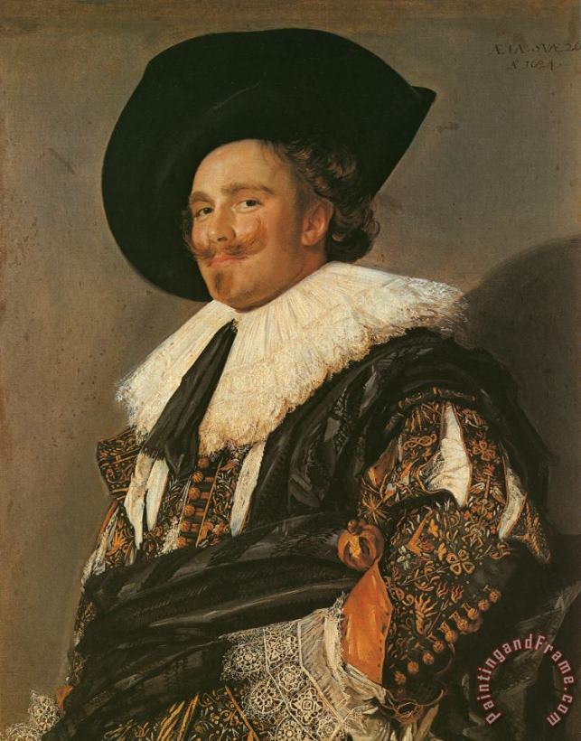 The Laughing Cavalier painting - Frans Hals The Laughing Cavalier Art Print