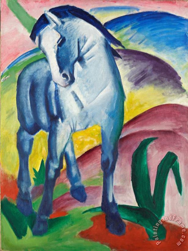 Franz Marc Blue Horse I 1911 Art Print