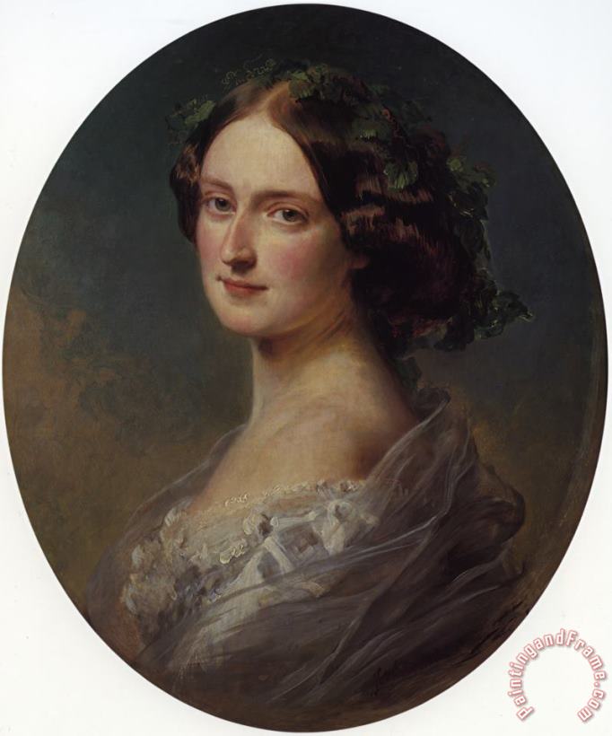 Franz Xavier Winterhalter Lady Clementina Augusta Wellington Child Villiers Art Print