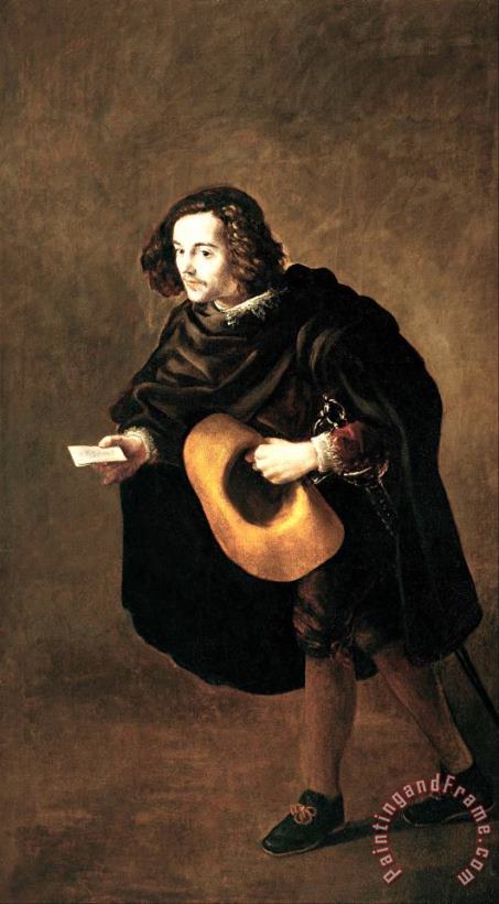 Fray Juan Ricci The Messenger Art Painting
