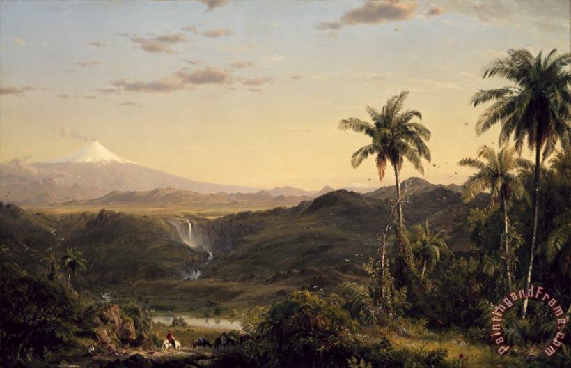 Frederic Edwin Church Cotopaxi Art Painting