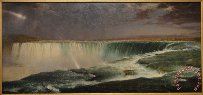 Niagara painting - Frederic Edwin Church Niagara Art Print