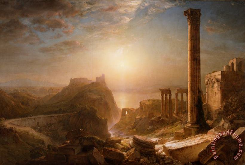 Syria by the Sea painting - Frederic Edwin Church Syria by the Sea Art Print
