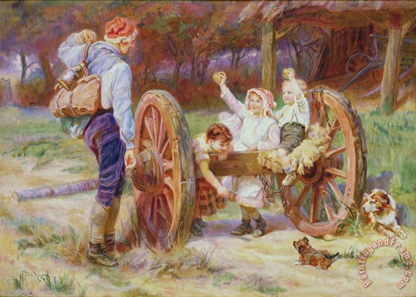 Happy as the Days are Long painting - Frederick Morgan Happy as the Days are Long Art Print