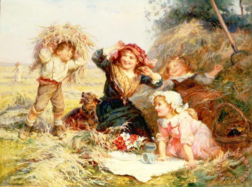 Frederick Morgan The Haymakers Art Painting