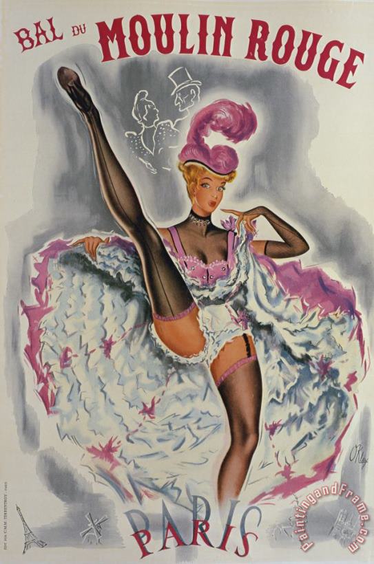 Party At The Moulin Rouge painting - French School Party At The Moulin Rouge Art Print