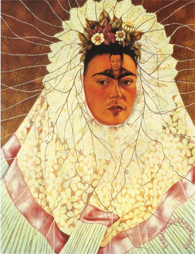 Frida Kahlo Self Portrait As a Tehuana 1943 Art Painting
