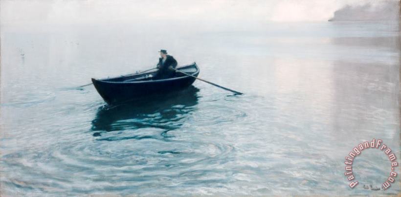 Fritz Thaulow Solitude Christiana Fjord Art Painting