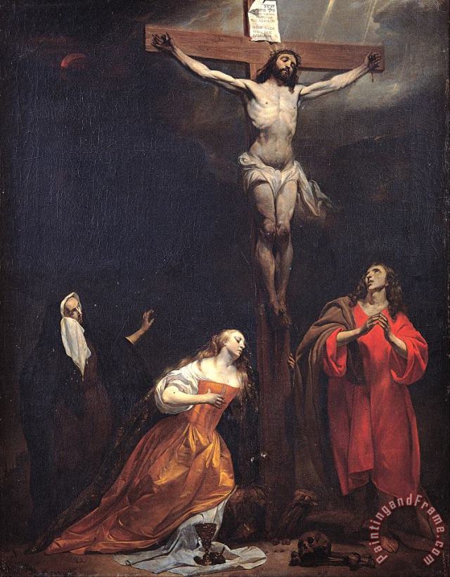 Gabriel Metsu Crucifixion Art Painting