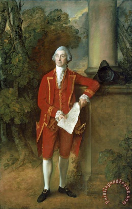 Gainsborough, Thomas John Eld of Seighford Hall, Stafford Art Painting
