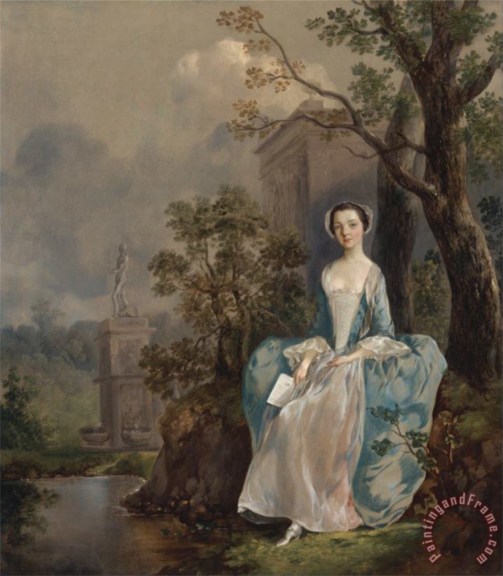 Gainsborough, Thomas Portrait of a Woman Art Print