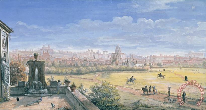 View Of Rome painting - Gaspar van Wittel View Of Rome Art Print