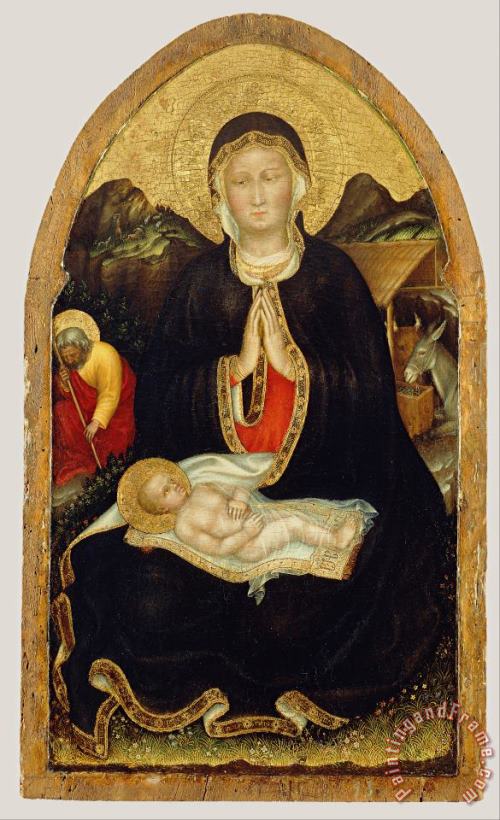 Gentile da Fabriano Nativity Art Painting