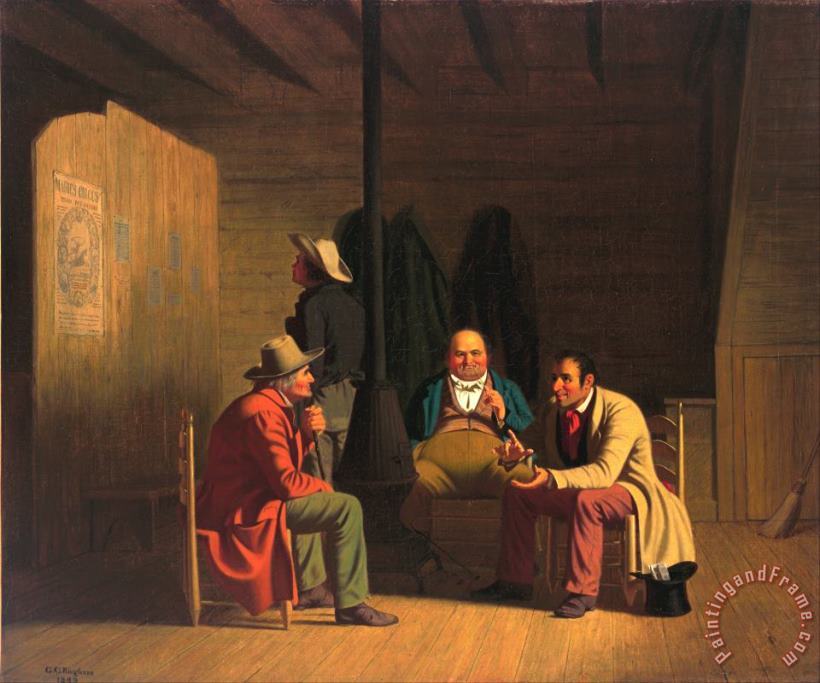 George Caleb Bingham Country Politician Art Painting
