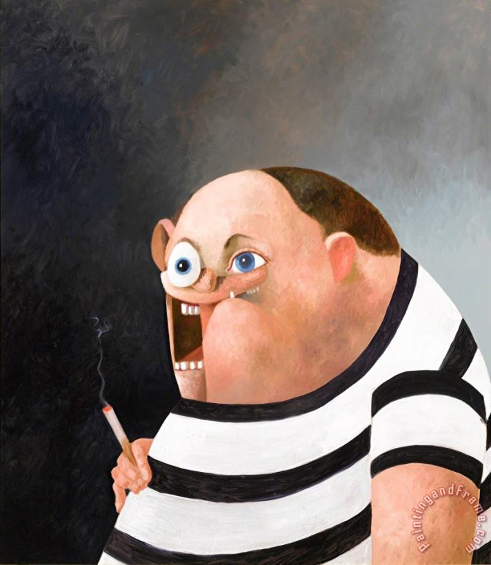 George Condo Big John, 2006 Art Painting
