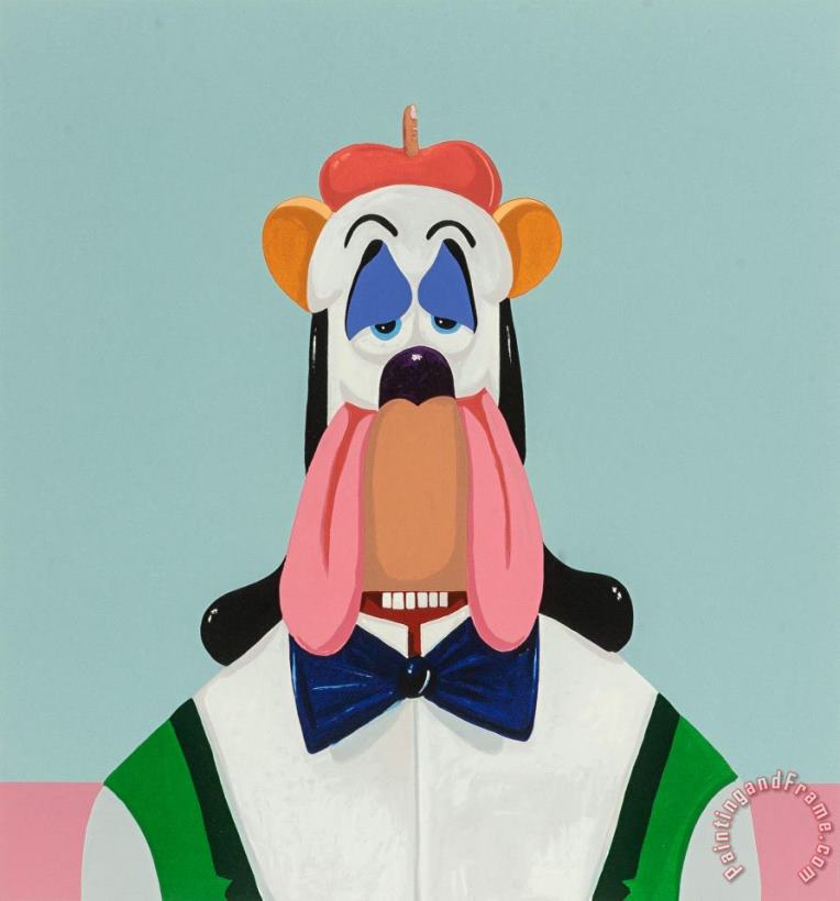 George Condo Droopy Dog Abstraction, 2017 Art Print